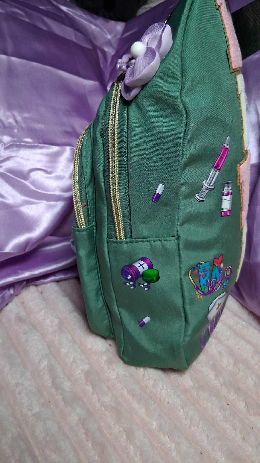 Professional "RN Nurse" Sling Bag