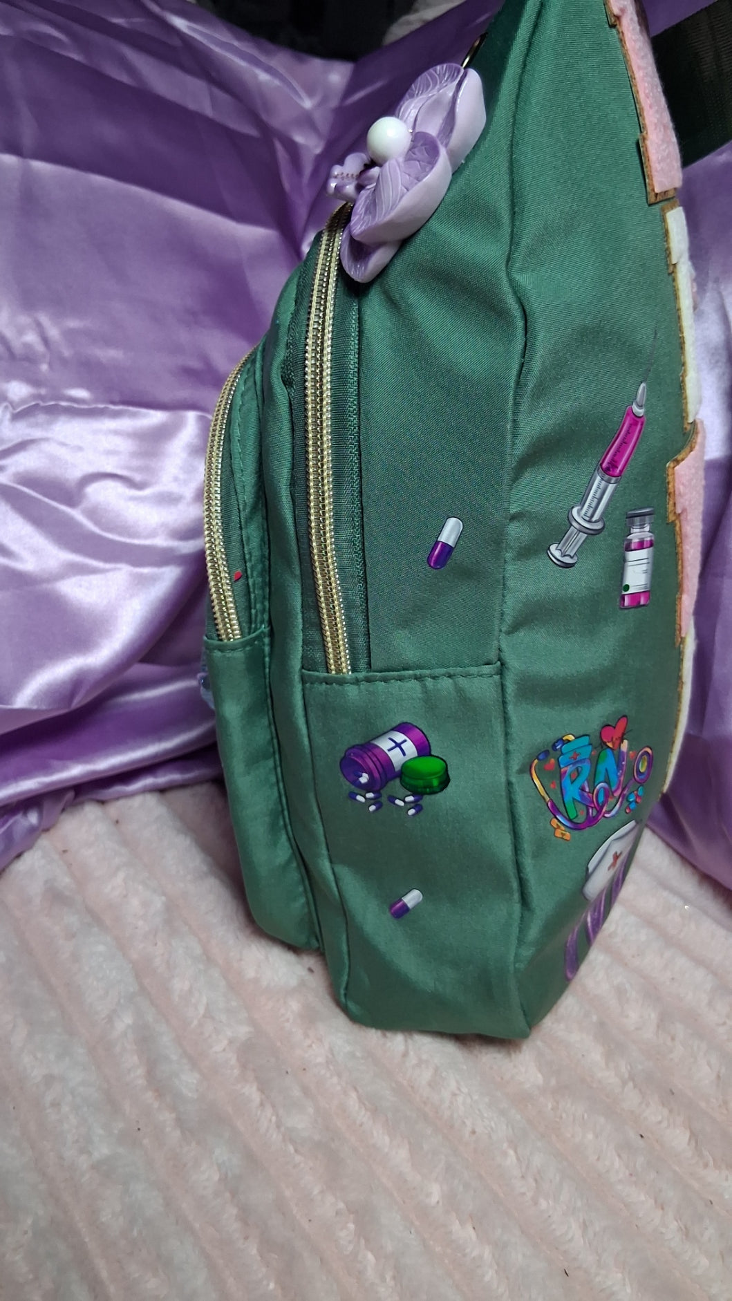 Professional "RN Nurse" Sling Bag