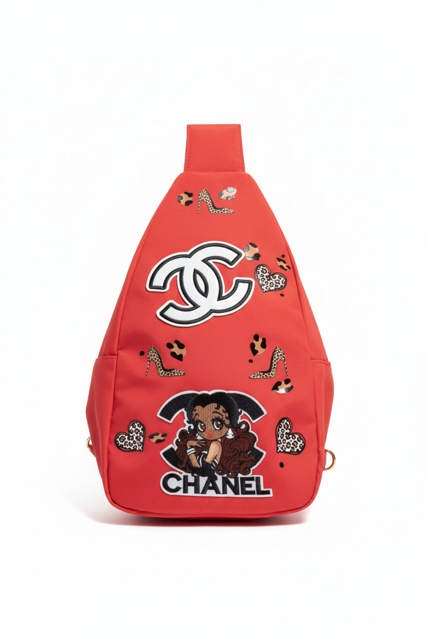 "Remember Your Worth" Custom Sling Bag